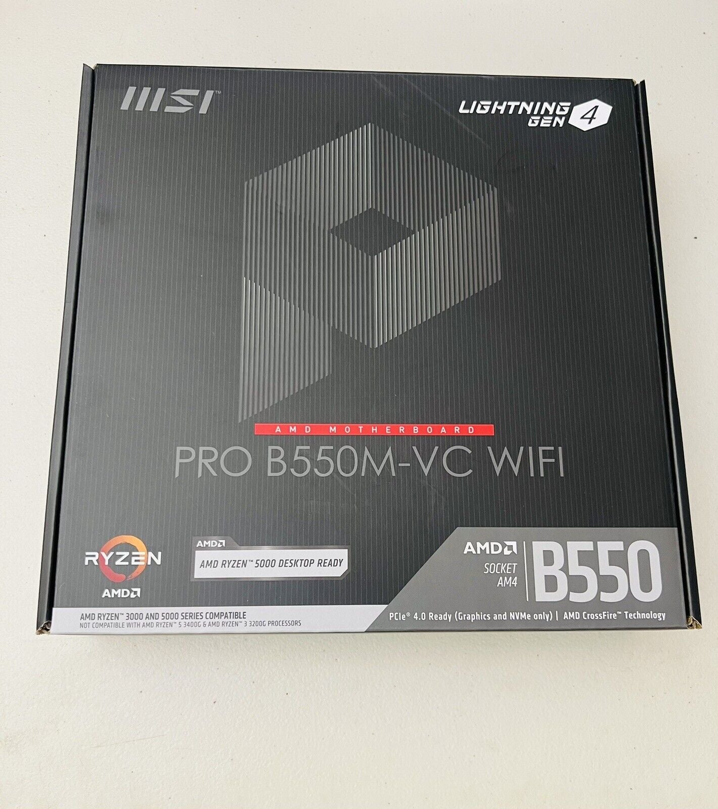 MSI PRO B550M-VC Wifi Proseries Motherboard (AMD Ryzen 5000 Series